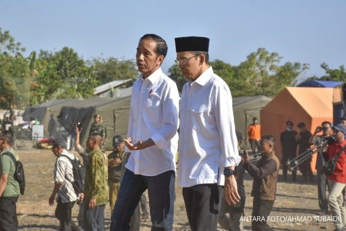 Jokowi beri target enam bulan rehabilitasi dan rekonstruksi Lombok