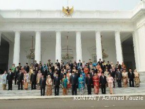 SBY berkantor di Cikeas, para menteri kumpul di Istana Wapres