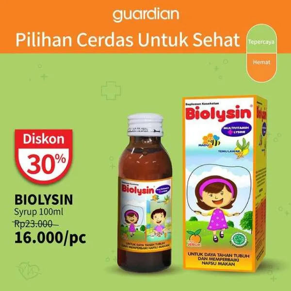 Promo Guardian +1000 Get 2 Pcs Periode s/d 19 Juli 2023