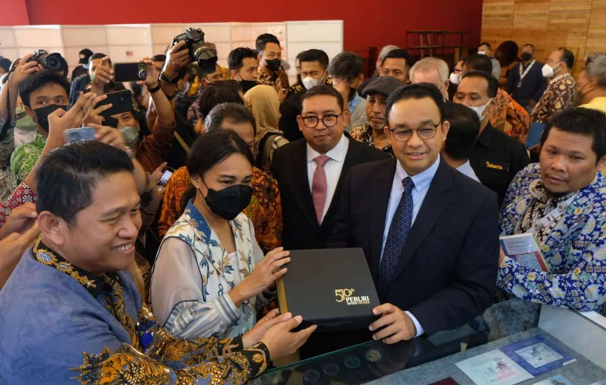 Perum Peruri Pamerkan Prangko Hybrid di World Stamp Championship Indonesia 2022