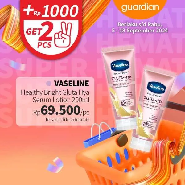 Promo Guardian Super Hemat Periode 5-18 September 2024