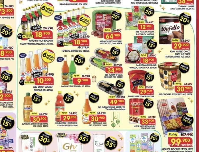 Promo JSM Superindo 6-8 Februari 2026, Es Krim-Pisang Cavendish Diskon hingga 50%