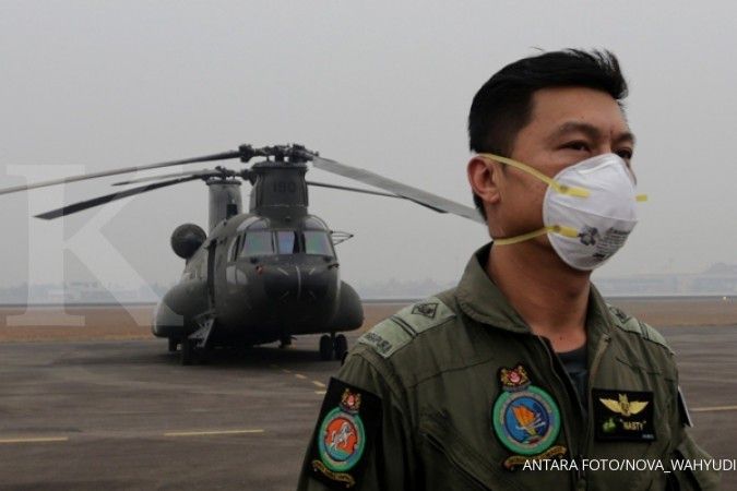 Jenis masker tepat di tengah kabut asap