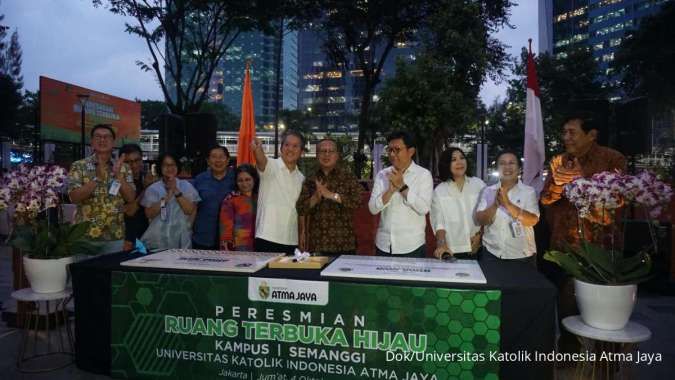 Hadirkan Ruang Terbuka Hijau, Unika Atma Jaya Komitmen Sebagai Kampus Berkelanjutan