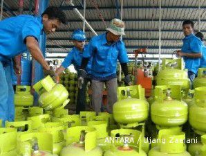 Konsumsi gas elpiji jelang Lebaran tahun ini lebih besar dari tahun lalu