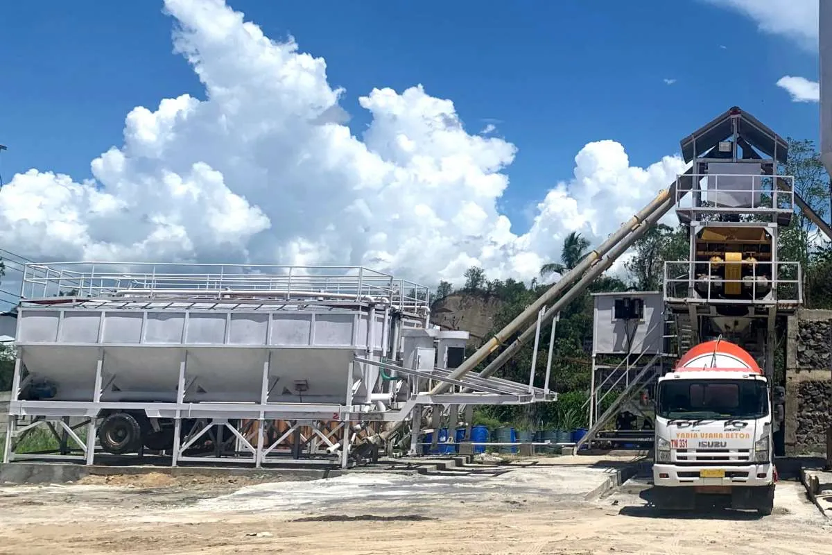 Semen Indonesia (SMGR) Operasikan Ready-Mixed Batching Plant di Manado