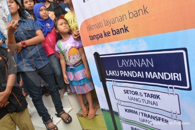 Agen Laku Pandai Bank Mandiri siap salurkan kredit mikro