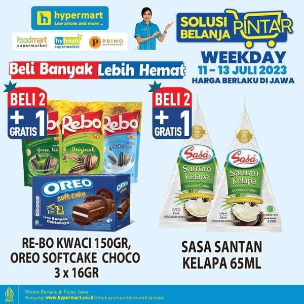 Katalog Promo Hypermart Diskon Weekday Terbaru 11-13 Juli 2023