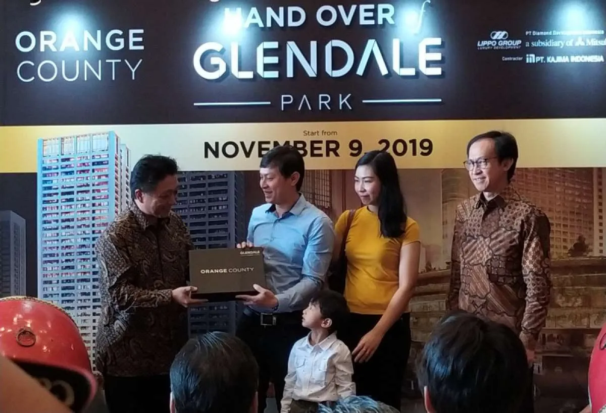 Diamond Developement serah terima tower kelima proyek Orange County