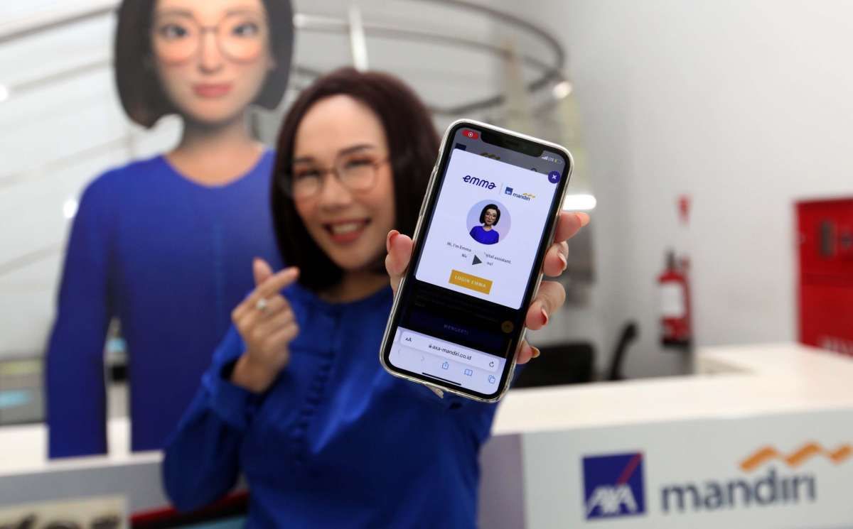 Emma, asisten virtual bagi nasabah AXA Mandiri