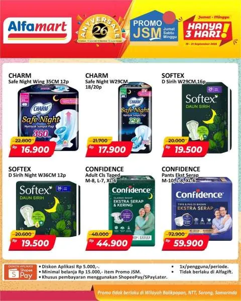 Promo JSM Alfamart Periode 19-21 September 2025