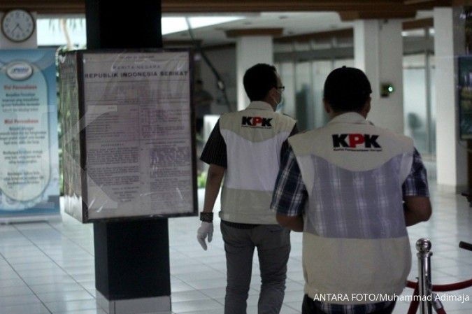 KPK geledah kantor PDAM Makassar 15 jam