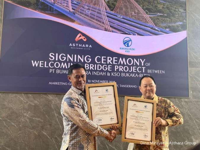 Asthara Bangun Jembatan Penghubung Asthara Skyfront City, Investasinya Rp 280 Miliar