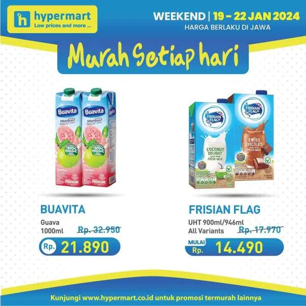 Promo JSM Hypermart Hyper Diskon Weekend Periode 19-22 Januari 2024