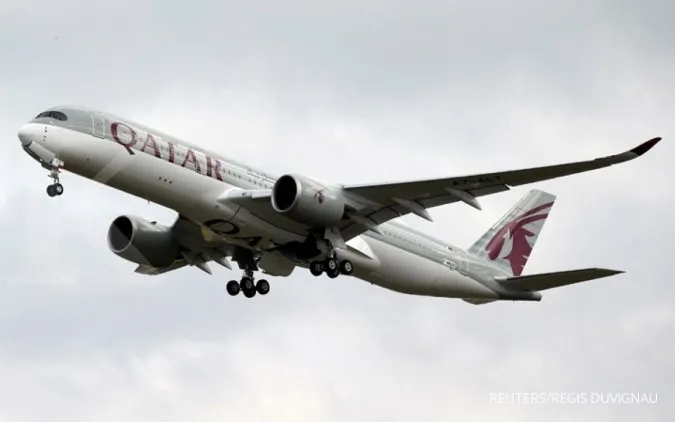 Pesawat QATAR AIRLINES