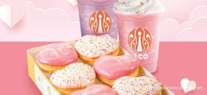 Promo J.CO Spesial Valentine 13-14 Februari 2023, Donut Limited Edition & 2 Minuman