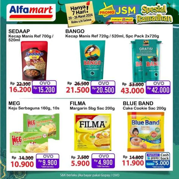 Promo JSM Alfamart Hanya 7 Hari Periode 20-26 Maret 2024