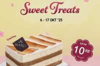 Promo Mako Bakery Sweet Treats 6-17 Oktober, Diskon Rp 10.000 Slice Cake Favorit