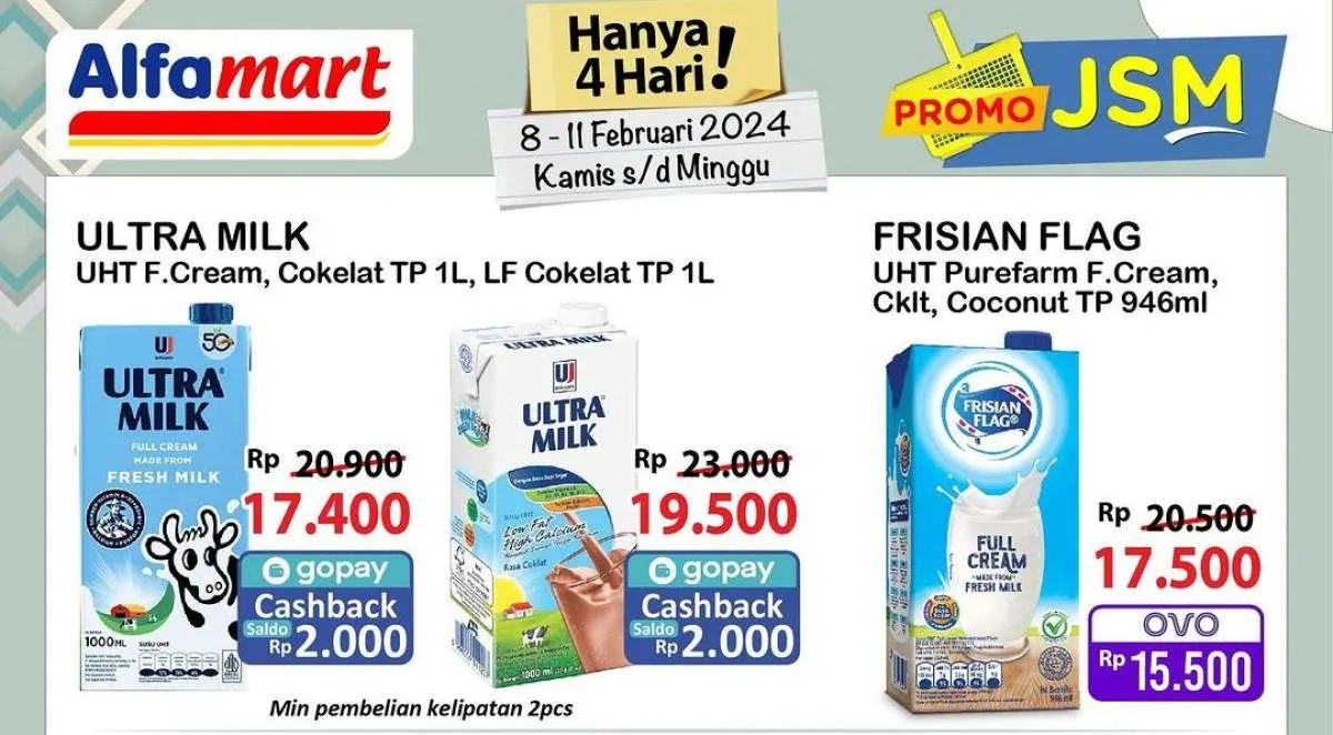 Promo JSM Alfamart Mama Lemon Rp 8.500 dengan OVO, Ada Promo Beli 3 Gratis 1 Juga