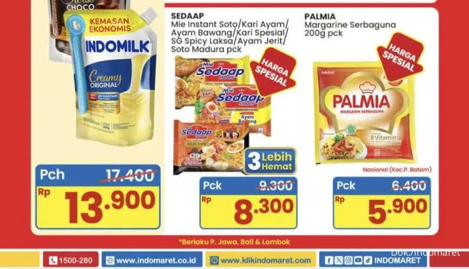 Promo JSM Indomaret Periode 10-12 Oktober 2025, Mie Sedaap Beli 3 Lebih Hemat