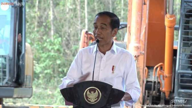 Jokowi Lakukan Groundbreaking Pembangunan National Training Center di IKN