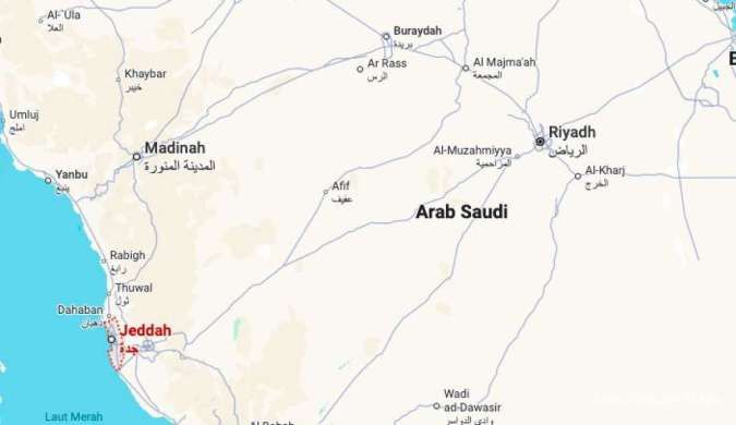 Mengenal Land Bridge Arab Saudi, Proyek Kereta Cepat Sepanjang 1.300 Km