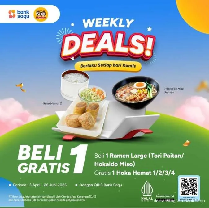 Promo Bank Saqu Hokben