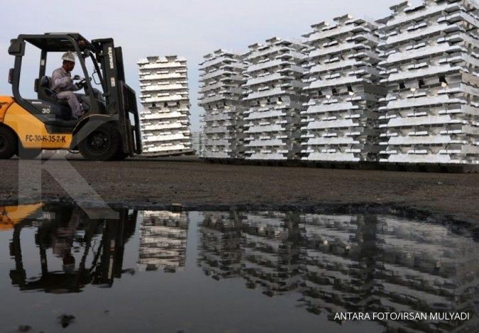 Harga aluminium melonjak 24,1% sejak awal tahun