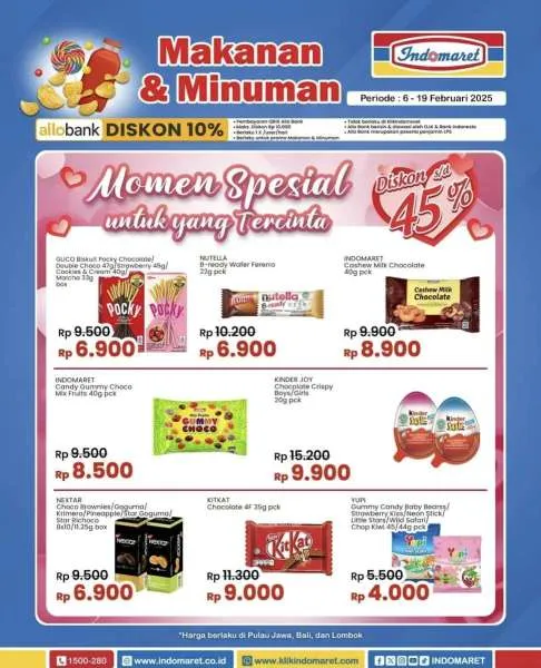 Promo Indomaret Super Hemat Periode 6-19 Februari 2025