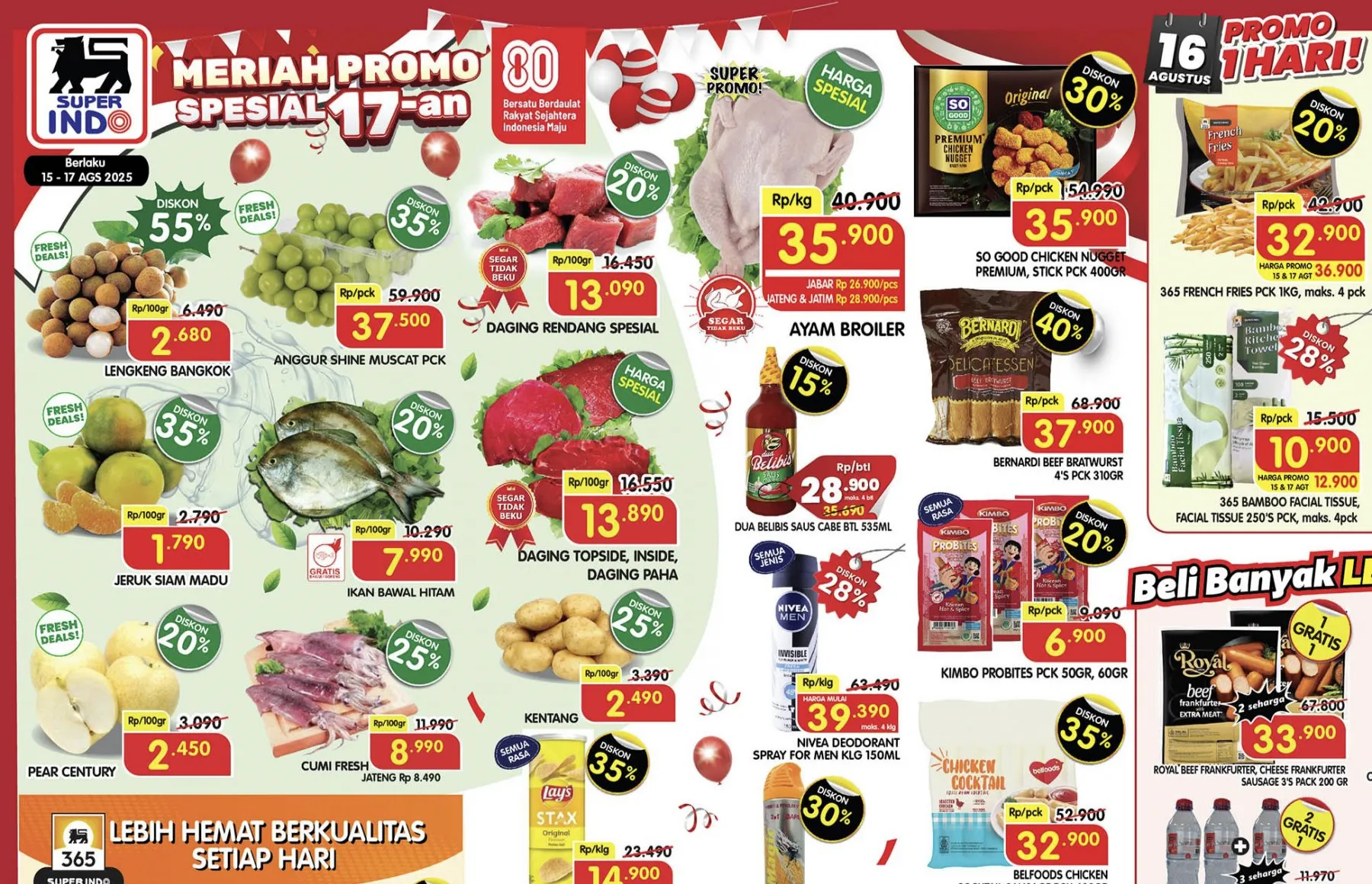 Promo JSM Superindo Periode 15-17 Agustus 2025