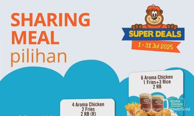 Rangkaian Promo A&W Sharing Deal Juli 2025, Menu Baru Polar Swirl Mulai Rp 33.000-an