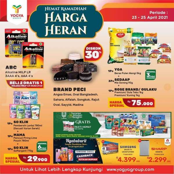 Promo JSM Yogya Supermarket 23-25 April 2021 