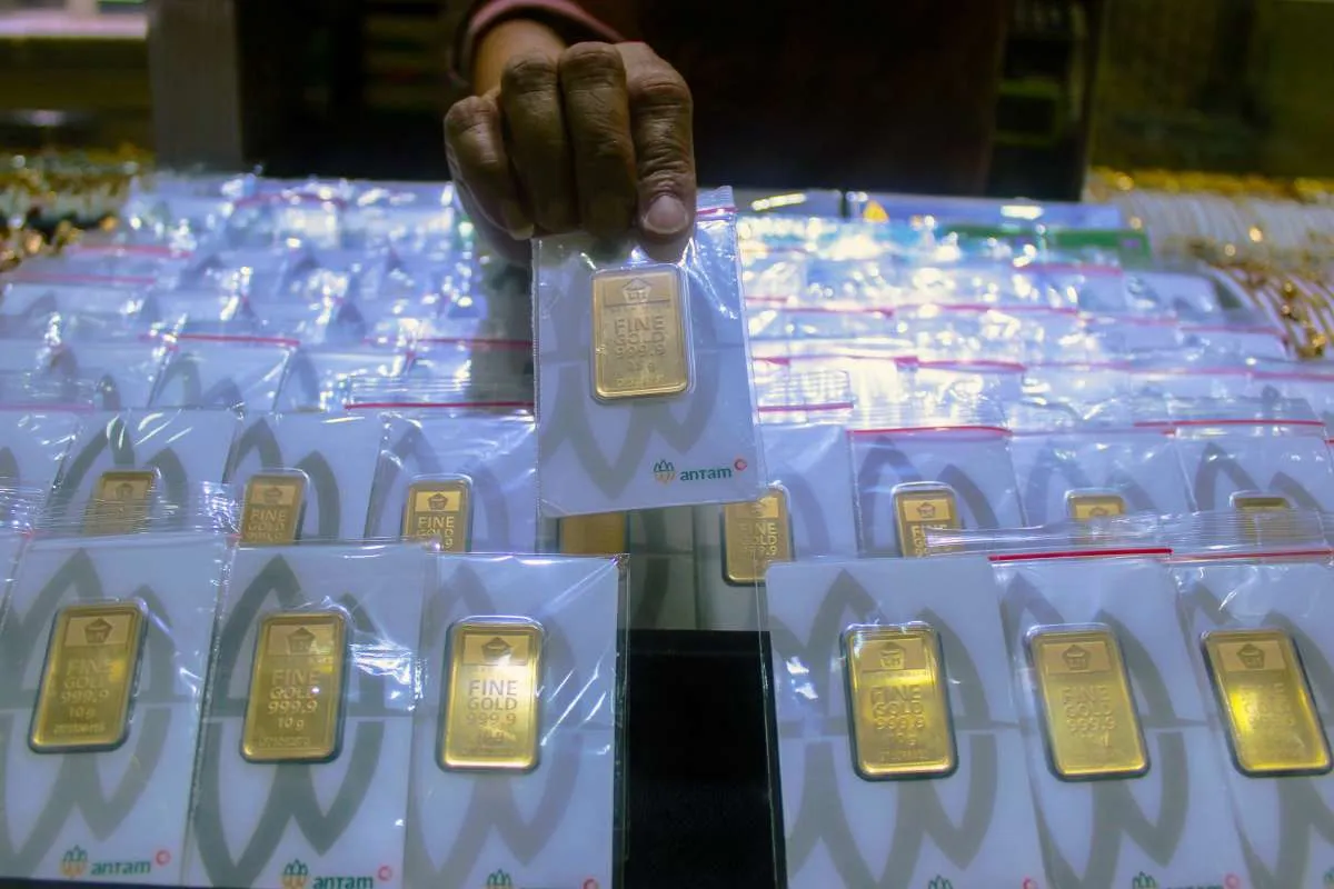 Harga Emas Antam Hari Ini Turun Rp 1.000 Jadi Rp 1.127.000 Per Gram Pada Senin (22/1)