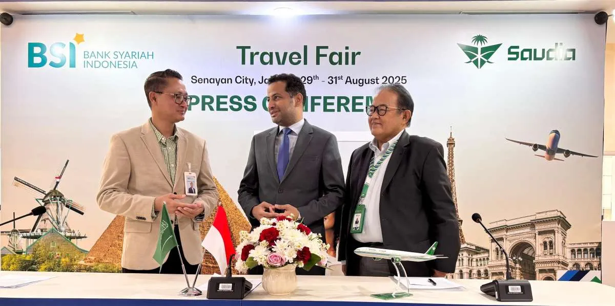 BSI Gandeng Saudia Berikan Promo Wisata Halal di Saudia Travel Fair 2025