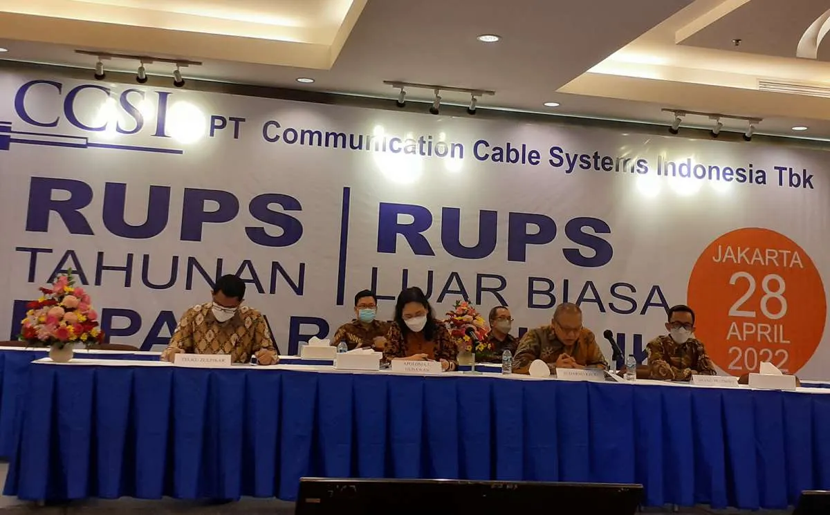 Simak Jadwal Pembagian Dividen Communication Cable (CCSI) Sebesar Rp 8,9 Miliar