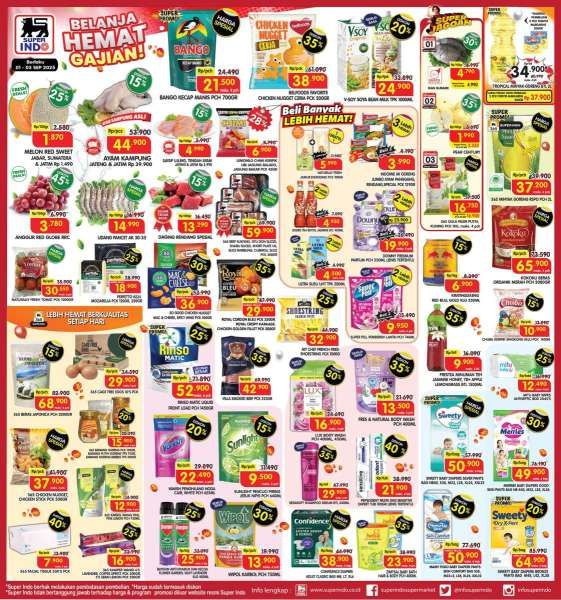 Promo Superindo Weekday 1-3 September 2025