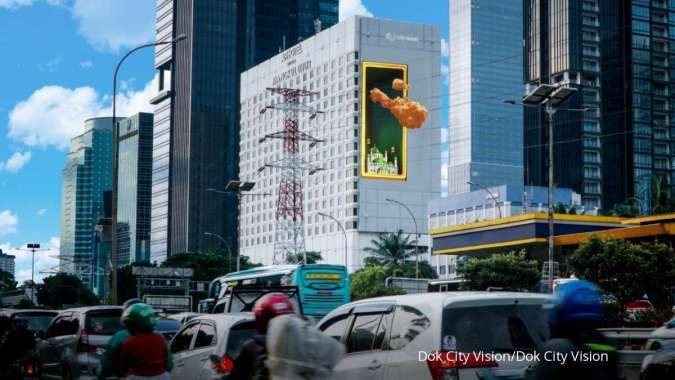 Belanja Iklan Naik, City Vision Menghadirkan Iconic LED dengan Konten 3D 