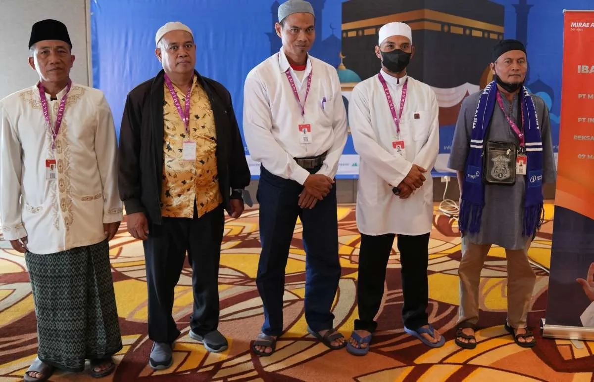 Hasil Infaq Reksa Dana I-Hajj Syariah Fund, Mirae Asset & Insight Umrohkan 7 Orang