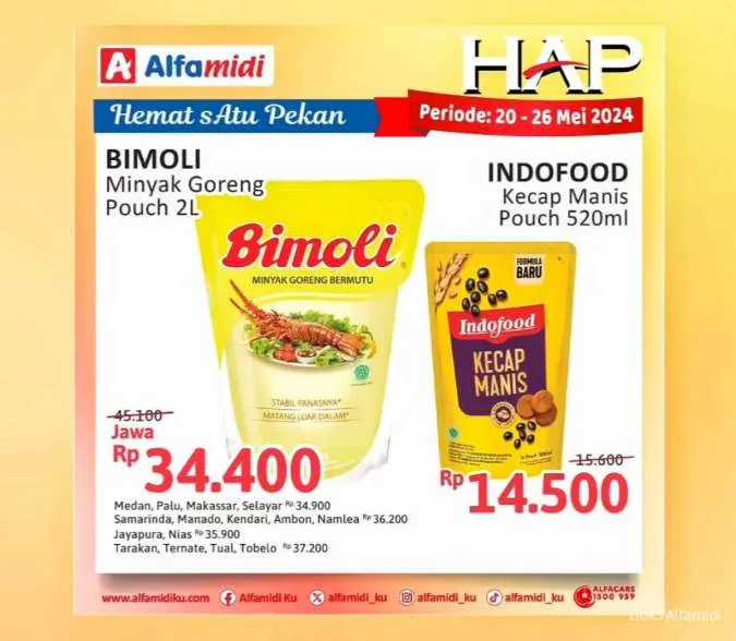 Promo Alfamidi Hemat Satu Pekan Periode 20-26 Mei 2024