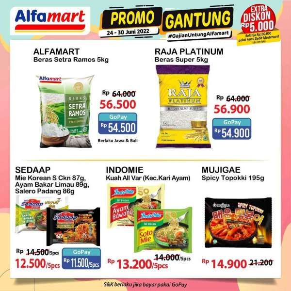 Promo Alfamart Gantung Terbaru 24-30 Juni 2022