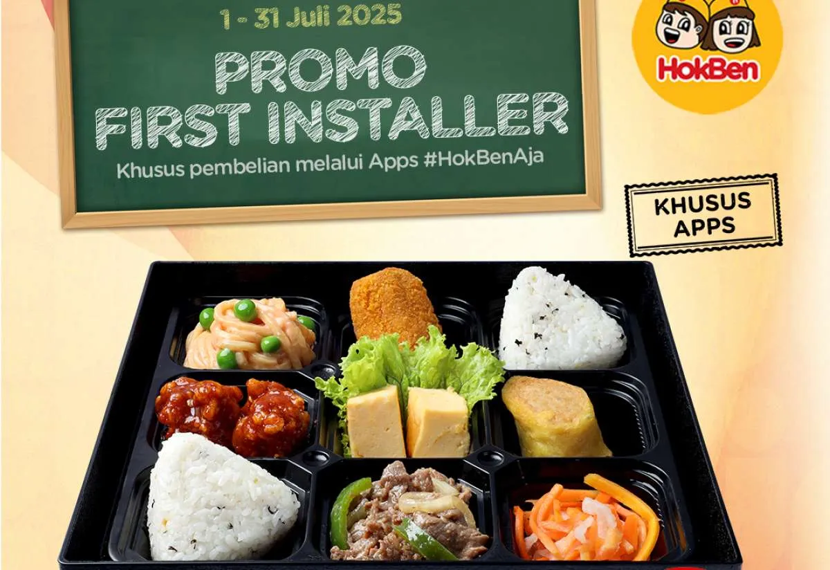 Promo HokBen Khusus di Aplikasi Bulan Juli 2025, Gratis Irodori 2 untuk Pengguna Baru