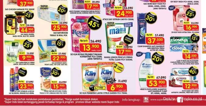 Promo Superindo Terbaru 22-25 Januari 2024