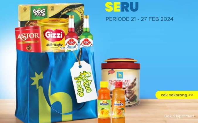  Promo Hypermart Festive sampai 27 Februari 2025, Aneka Sirup Mulai Rp 8.000-an