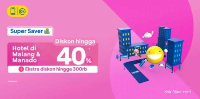 Manfaatkan Diskon Hotel Malang dan Manado hingga 40%, Pesan di Tiket.com! 