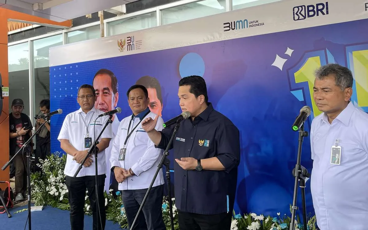 Erick Thohir Targetkan 20 Juta Nasabah Mekaar PNM