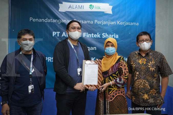 BPRS HIK Cibitung jadi institutional funders di fintech Alami