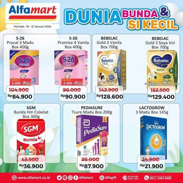 Promo Alfamart Terbaru Susu Hemat 16-31 Januari 2024