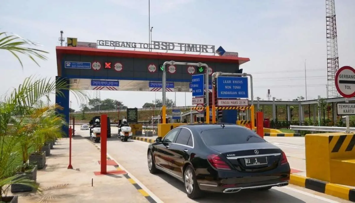 Tarif Jalan Tol Serpong-Balaraja Berlaku Mulai 4 Oktober 2022