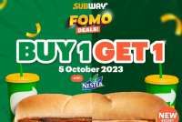 Promo Subway Beli 1 Gratis 1 Menu Sandwich Terbaru Edisi 5 Oktober 2023 
