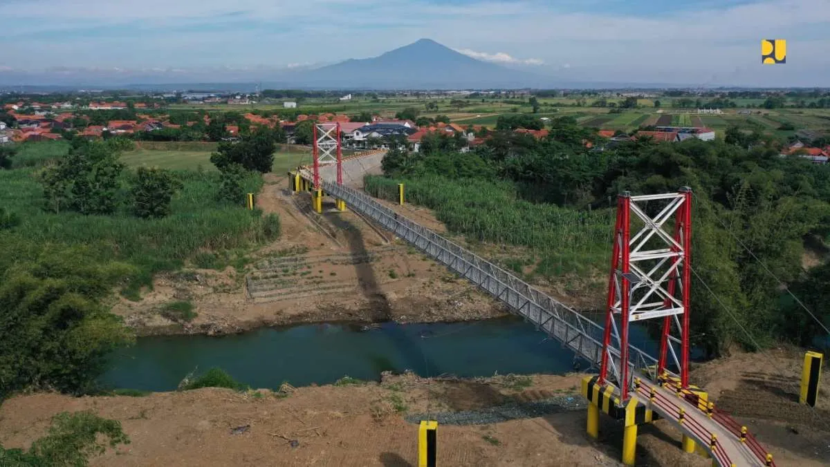 Kementerian PU Lapor Progres 43 Jembatan Gantung Capai 81% per Oktober 2025